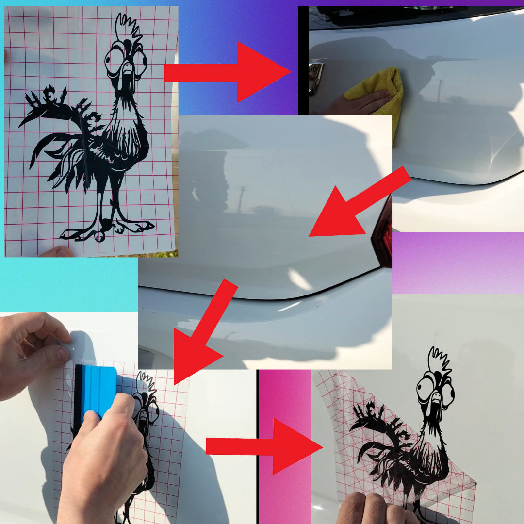 Comment poser un sticker sans bulles d’air ?