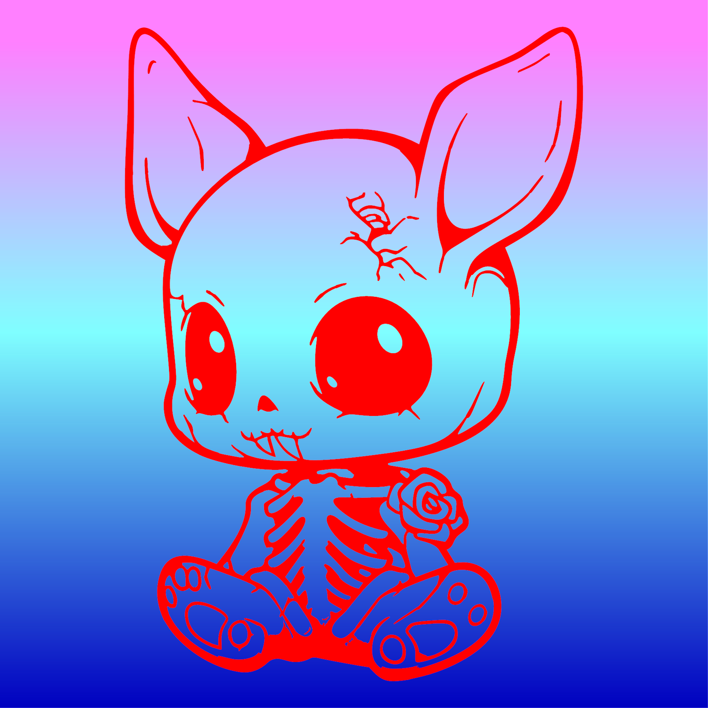 Sticker, Charme Macabre🖤✨