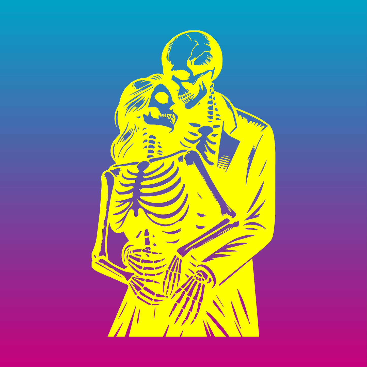Sticker, L'Amour Macabre Éternel 💀❤️