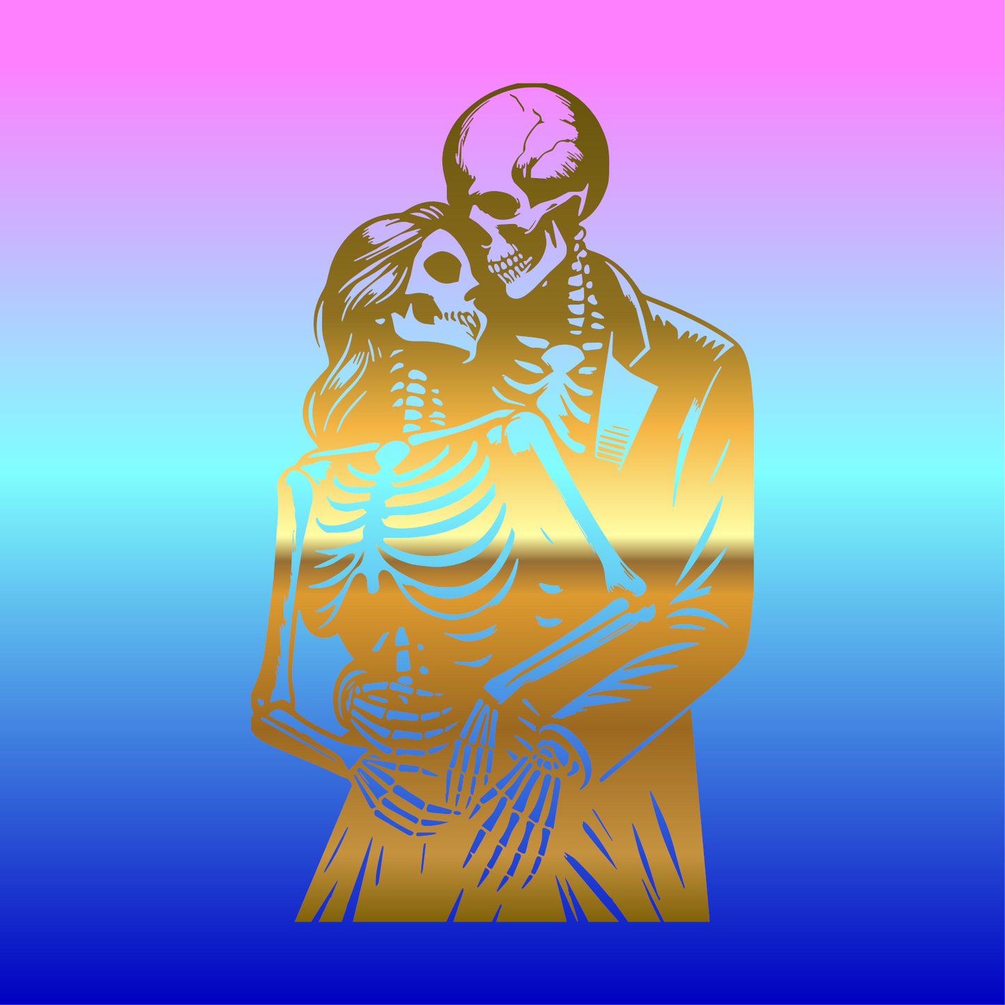 Sticker, L'Amour Macabre Éternel 💀❤️
