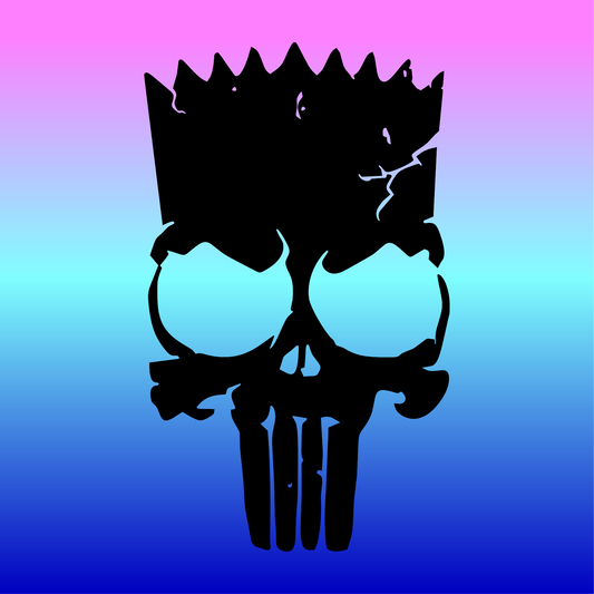 Sticker, Bart the Punisher 🔫✨