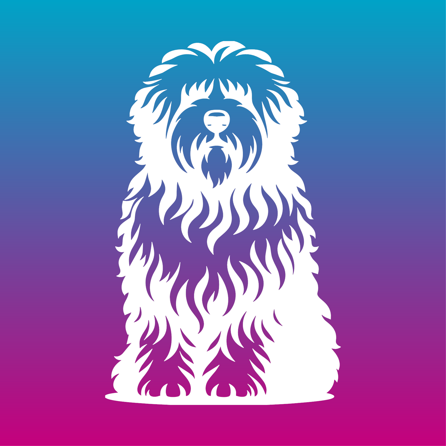 Sticker, Compagnon Vibrant 🌈🐶