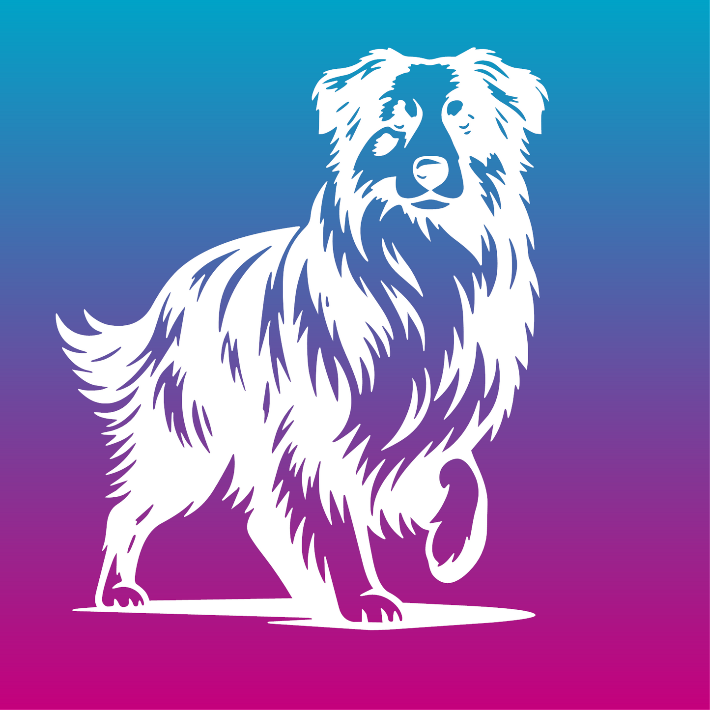 Sticker, Berger des Shetland 🐾✨