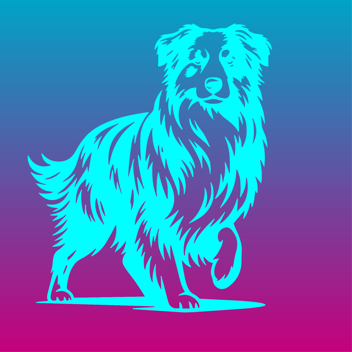 Sticker, Berger des Shetland 🐾✨