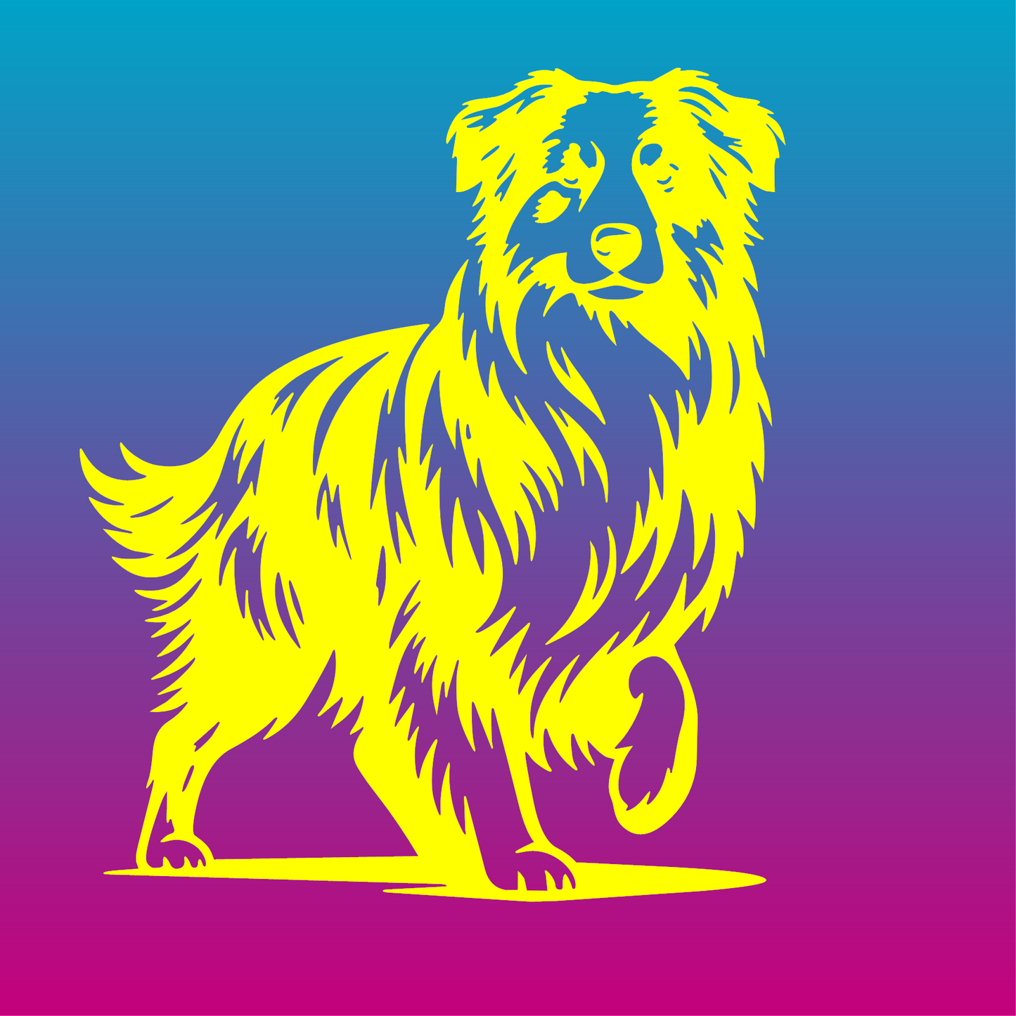 Sticker, Berger des Shetland 🐾✨