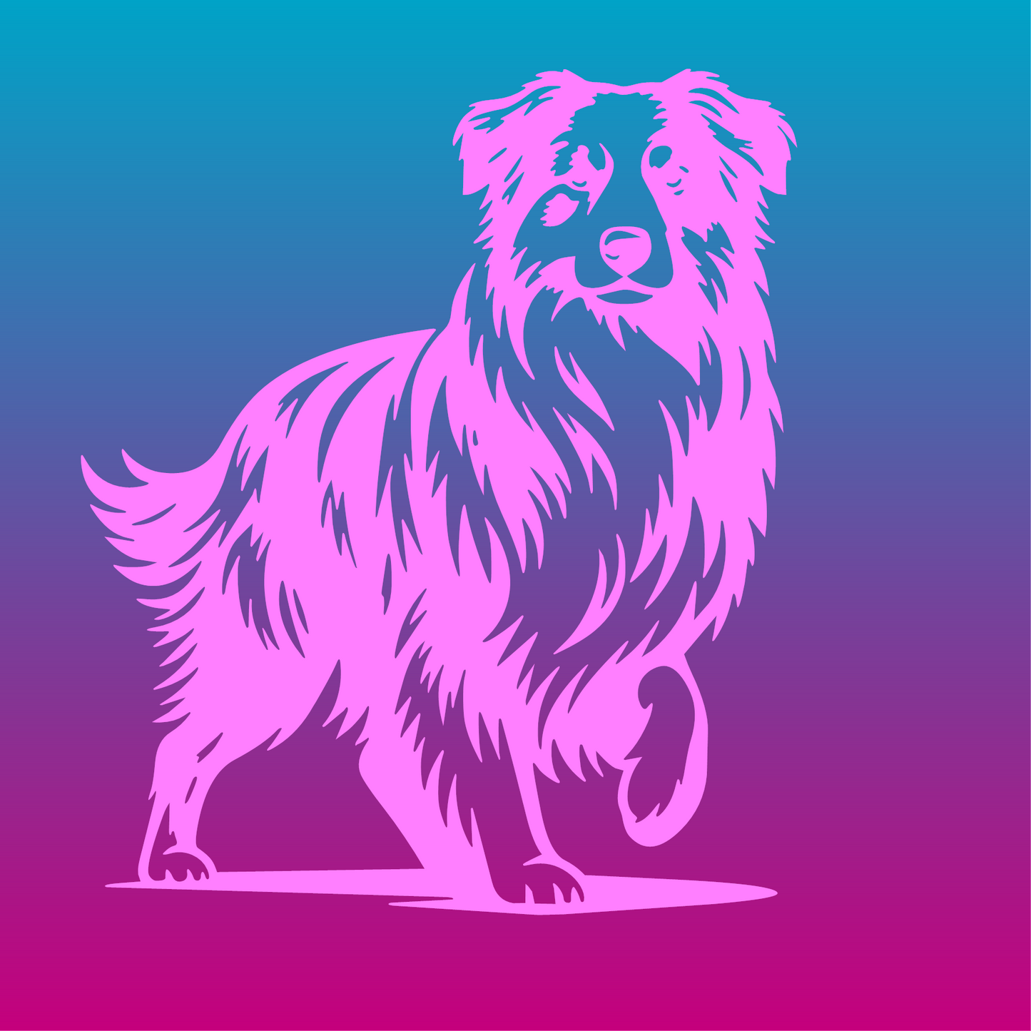 Sticker, Berger des Shetland 🐾✨
