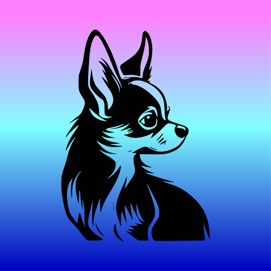Sticker, Chihuahua Éclatant 🐾💫