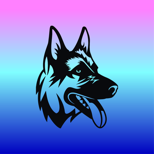 Sticker, Berger Allemand 🐾✨