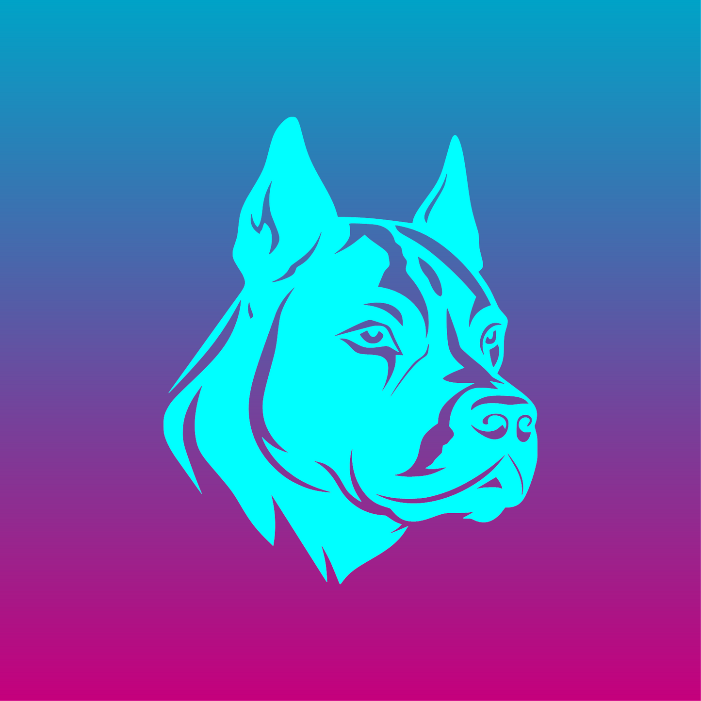 Sticker, Pitbull 🐾✨