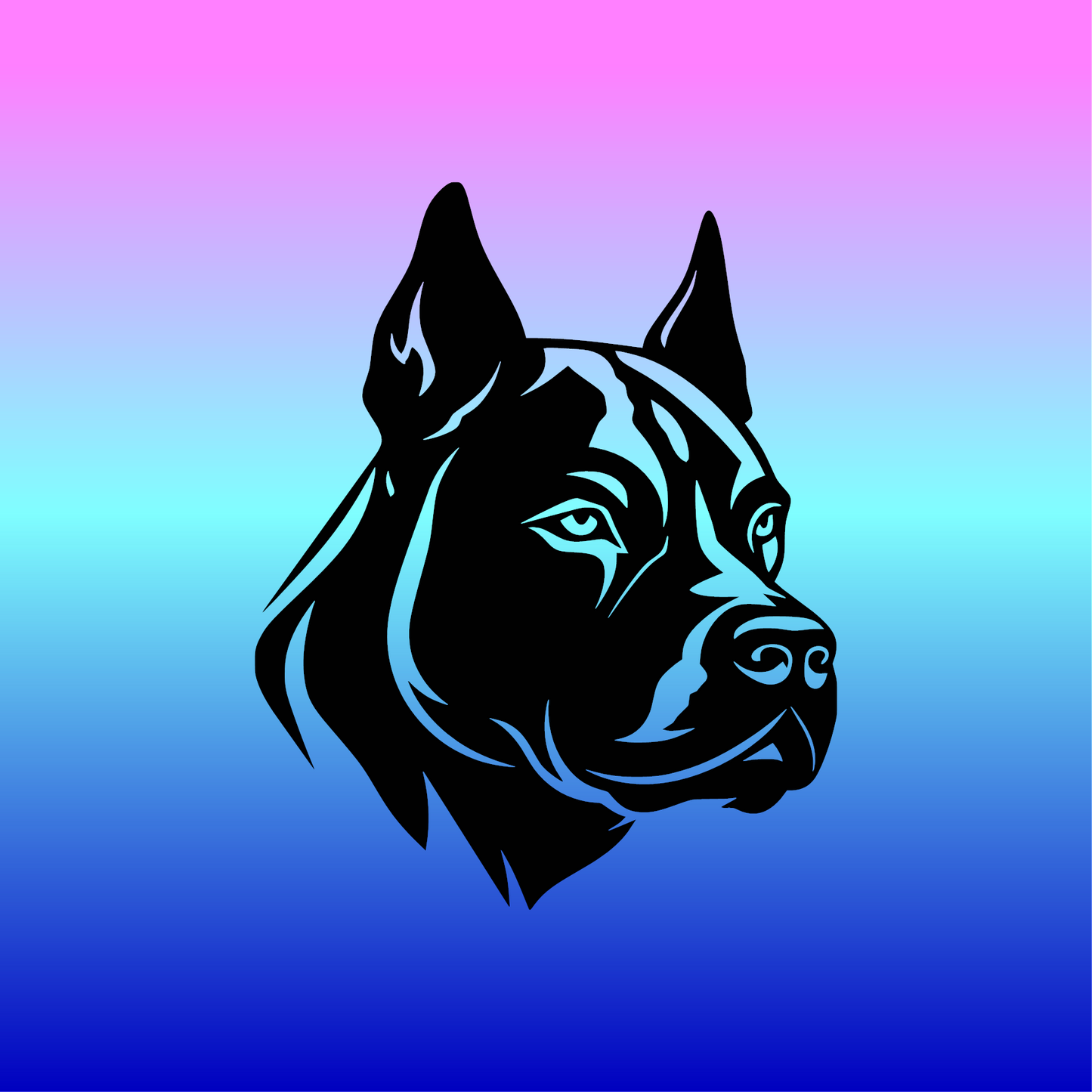 Sticker, Pitbull 🐾✨