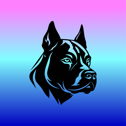Sticker, Pitbull 🐾✨