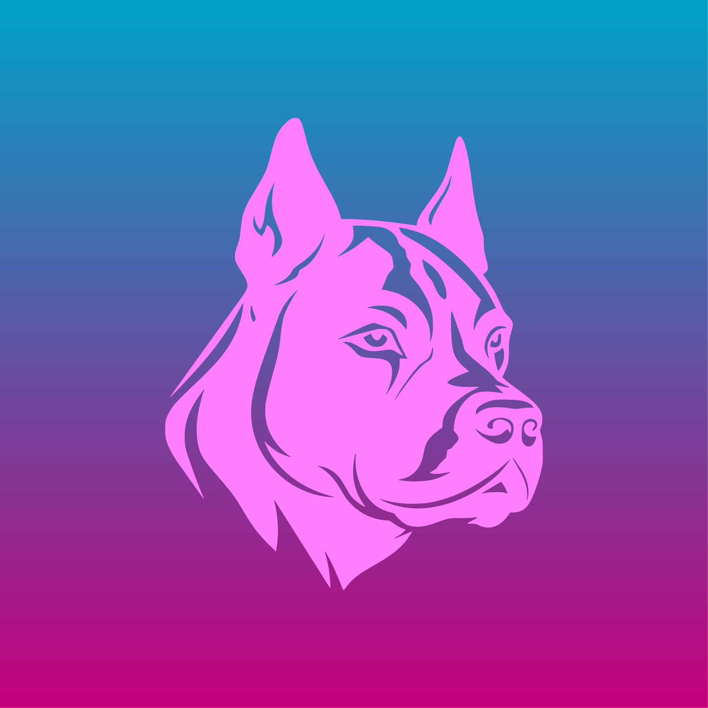 Sticker, Pitbull 🐾✨