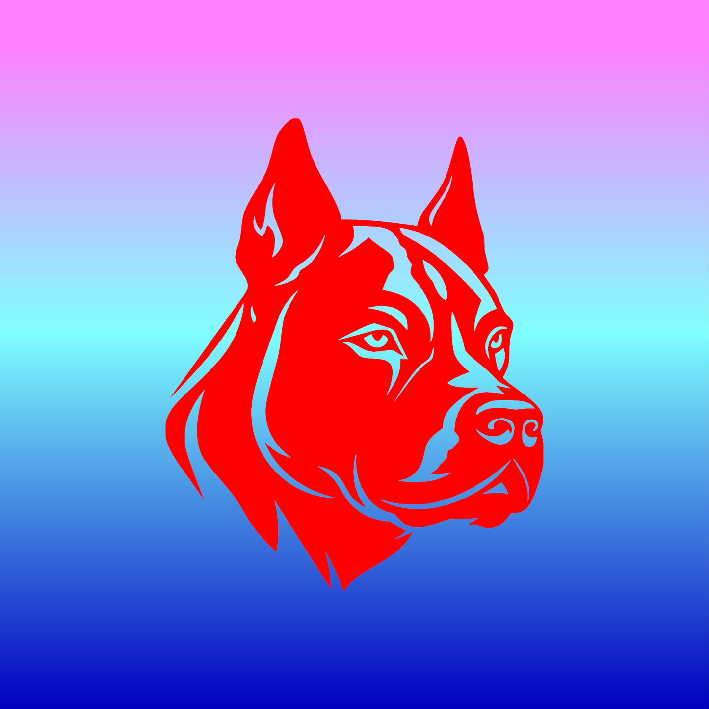 Sticker, Pitbull 🐾✨
