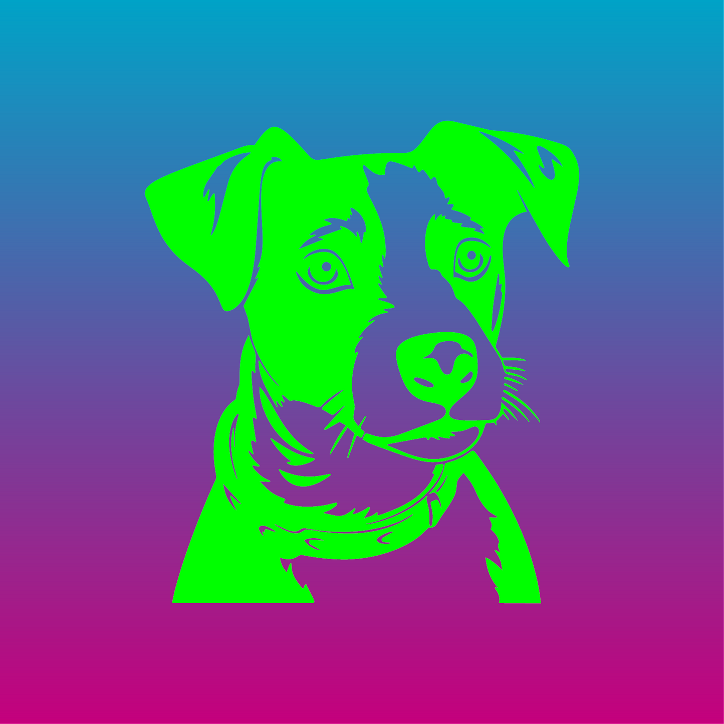 Sticker, Jack Russell 🐶✨