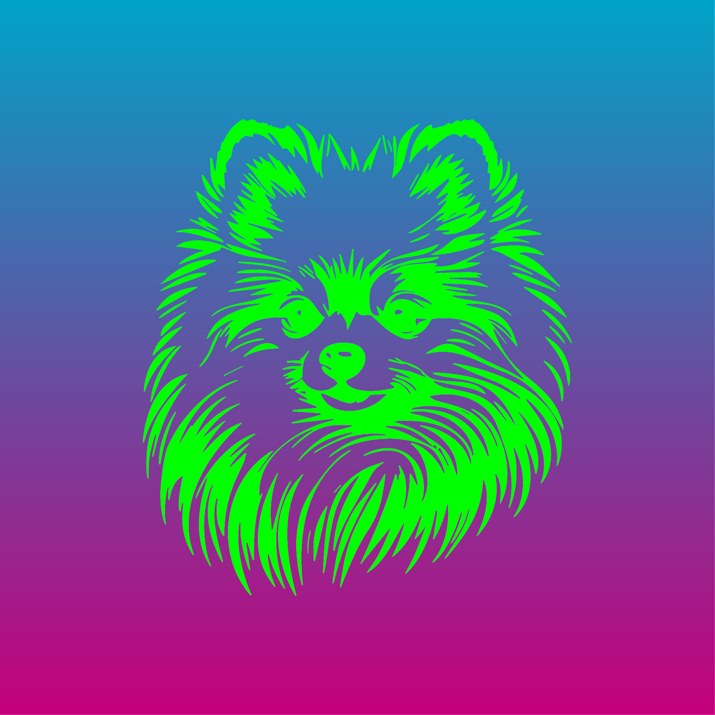 Sticker, Spitz Nain 🐾✨