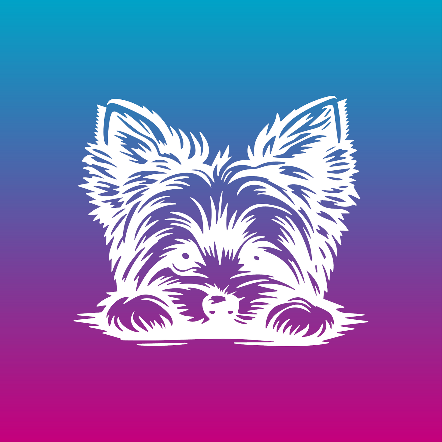 Sticker, Yorkshire 🐾✨