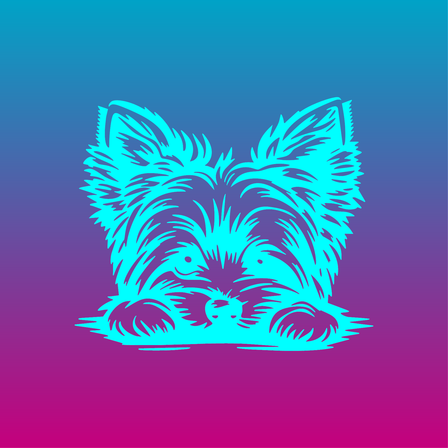 Sticker, Yorkshire 🐾✨
