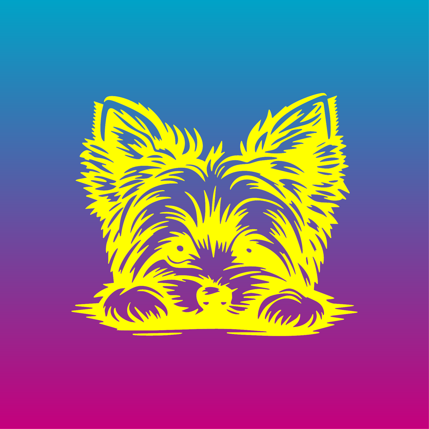 Sticker, Yorkshire 🐾✨