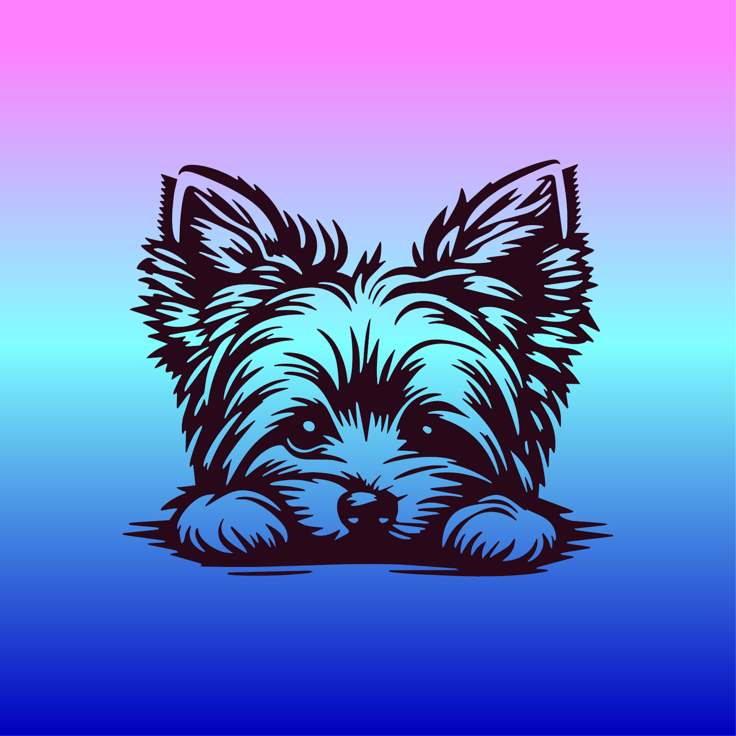 Sticker, Yorkshire 🐾✨
