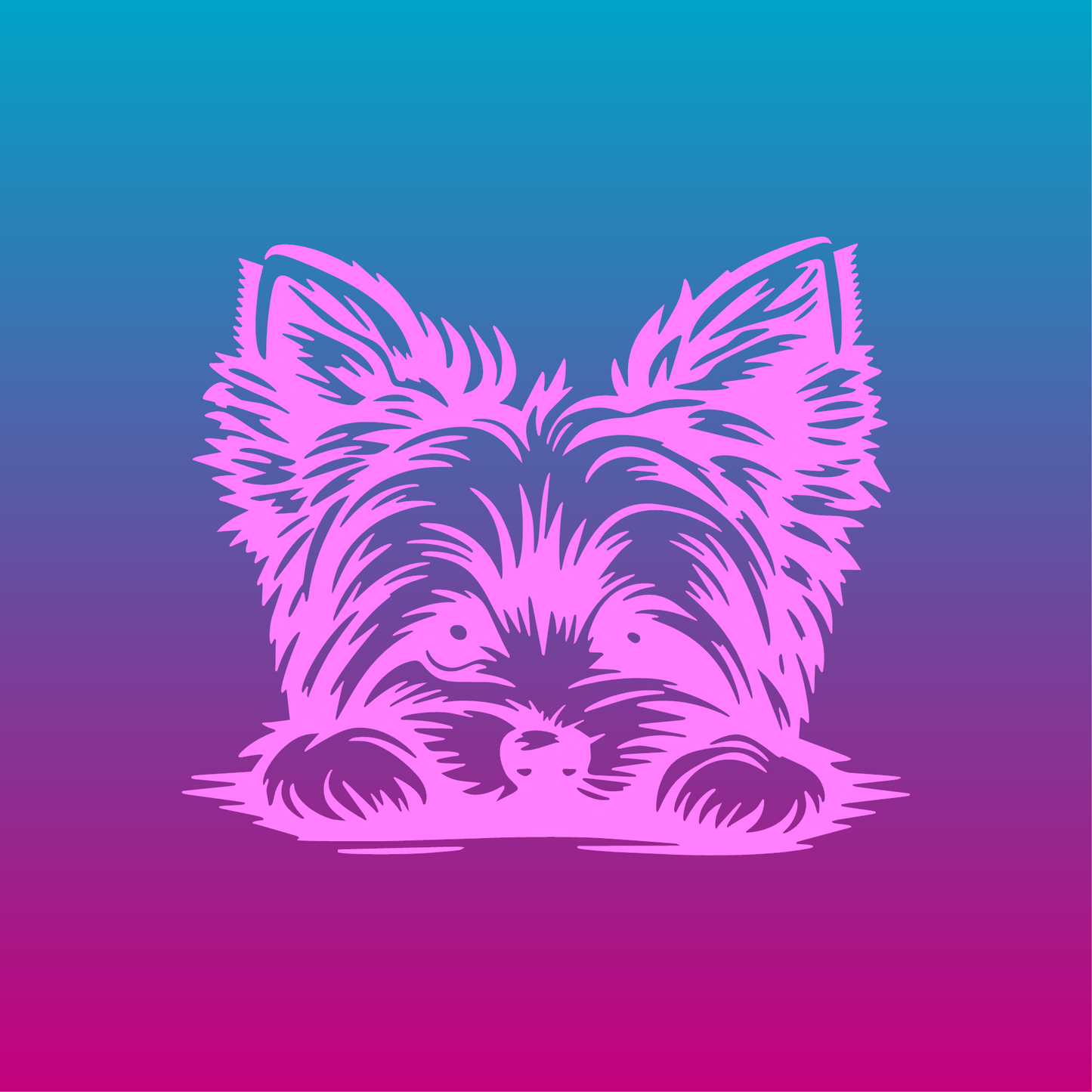 Sticker, Yorkshire 🐾✨
