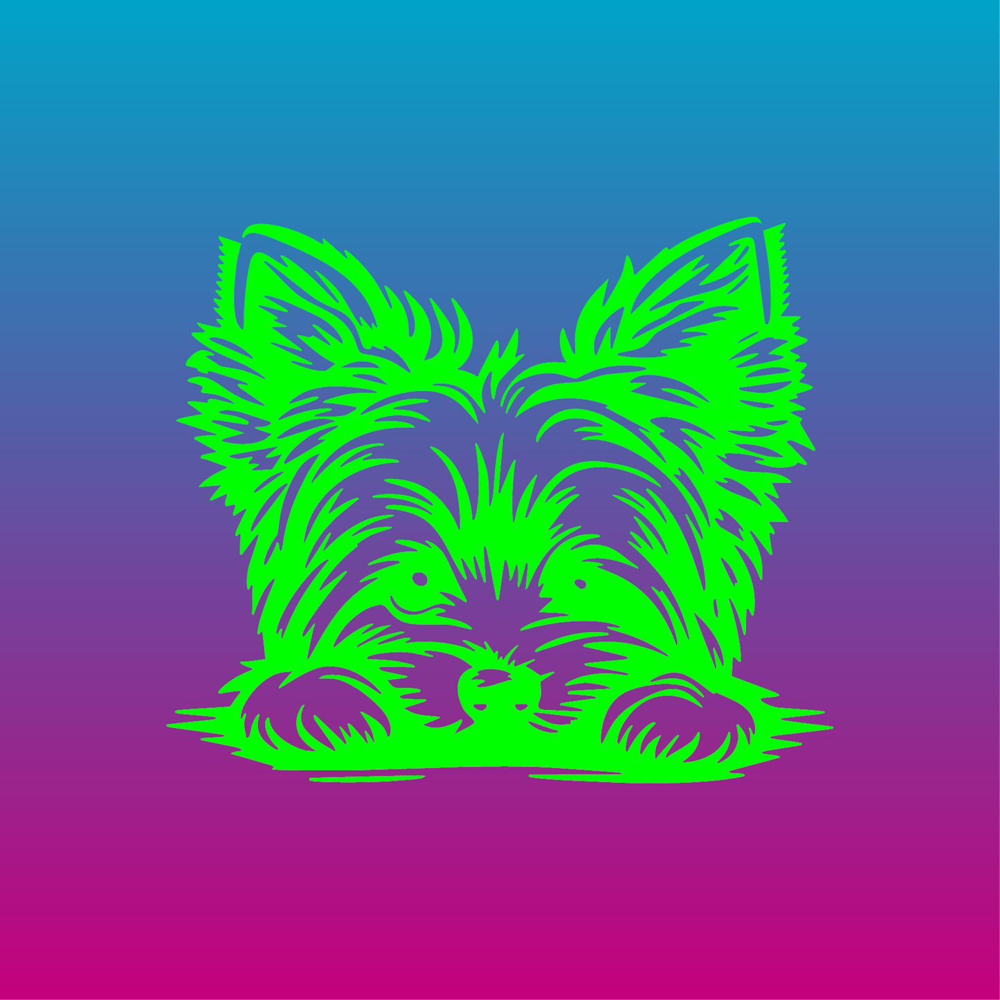Sticker, Yorkshire 🐾✨