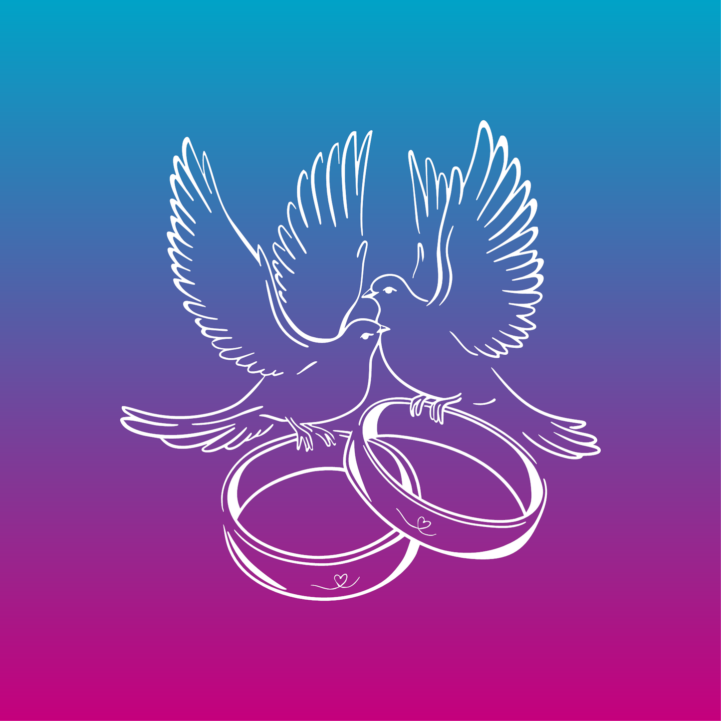 Sticker, Colombes de l'Union 🕊️💍