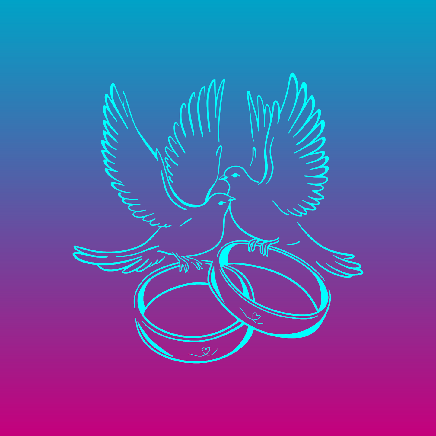Sticker, Colombes de l'Union 🕊️💍