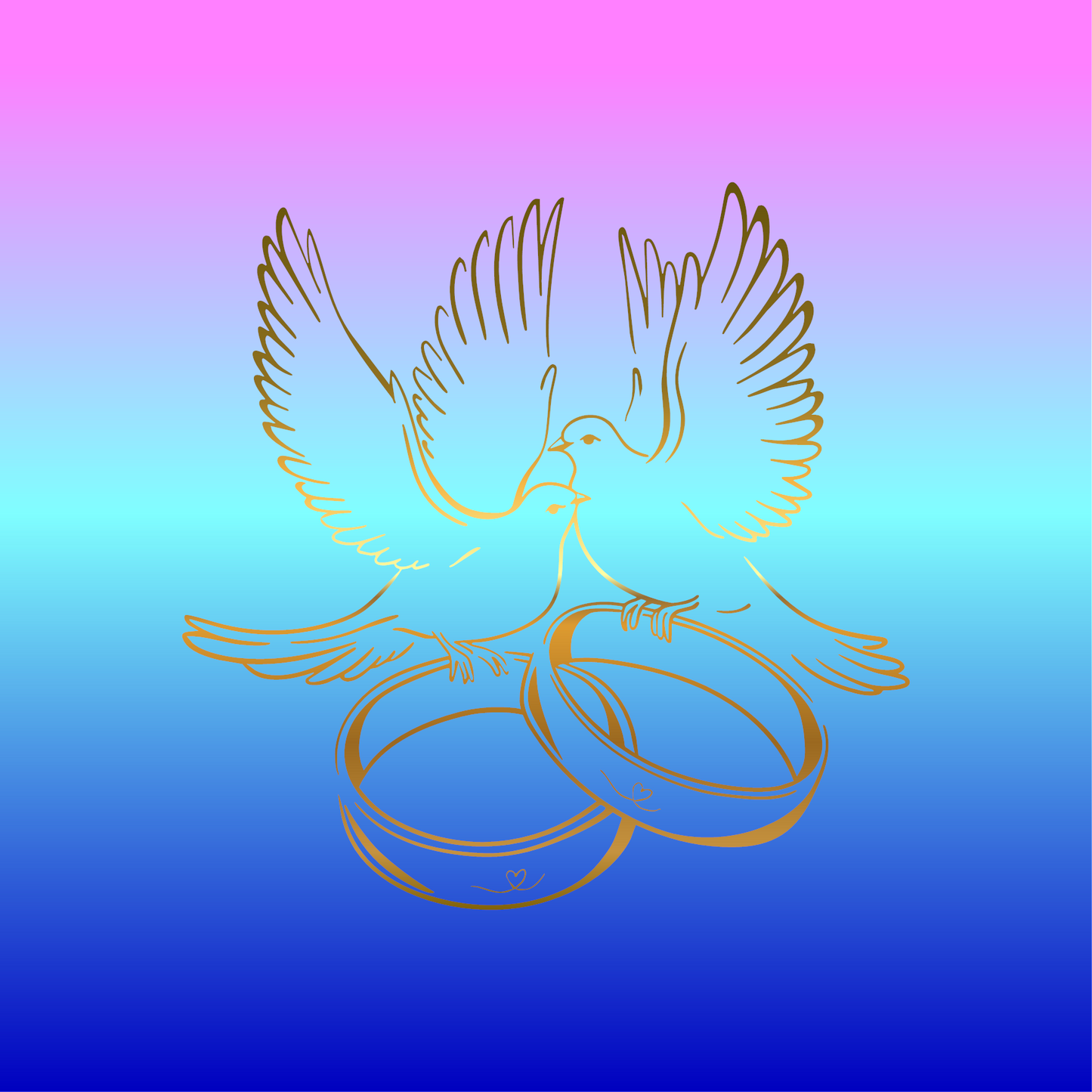 Sticker, Colombes de l'Union 🕊️💍