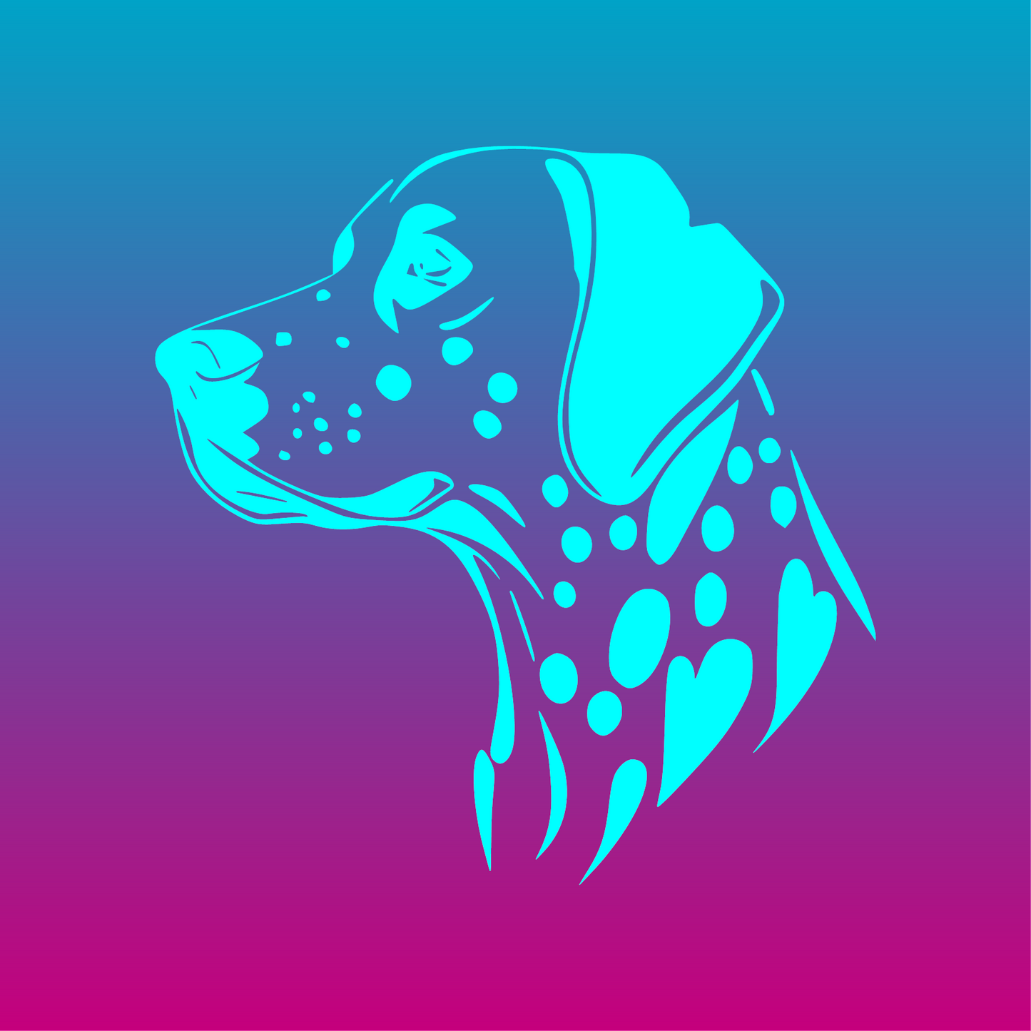 Sticker, Dalmatien 🐾✨