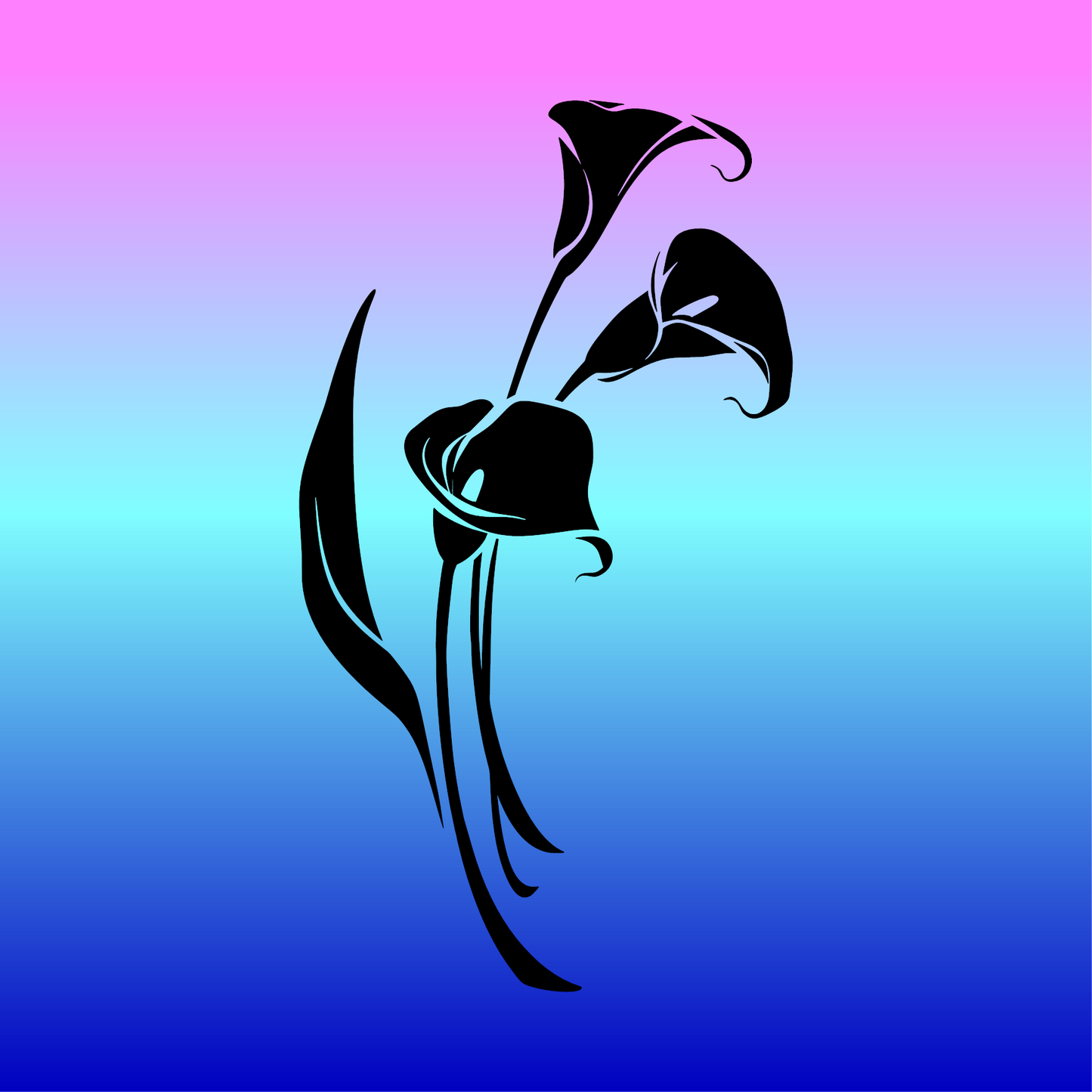 Sticker, Fleur de Calla 🌸✨