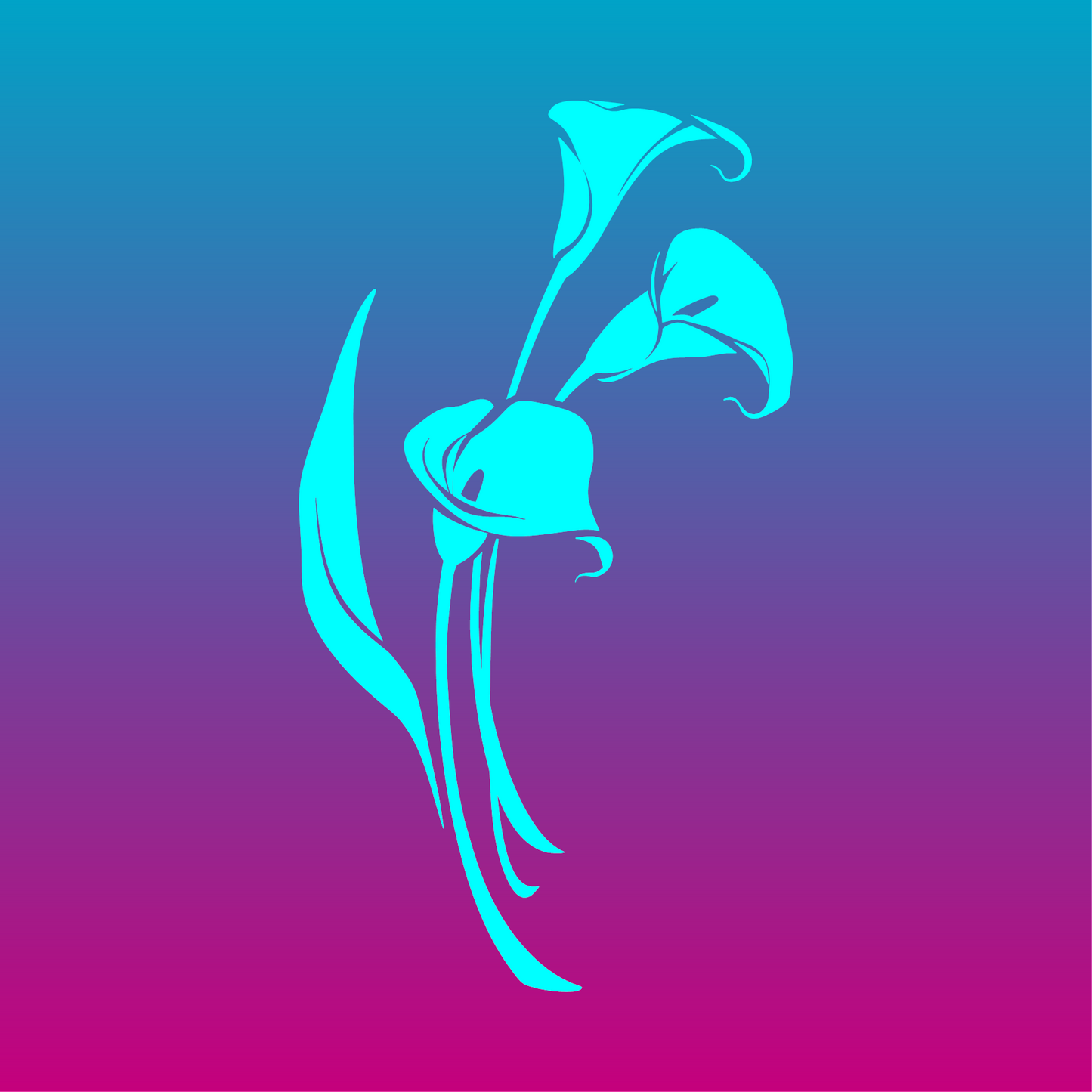 Sticker, Fleur de Calla 🌸✨