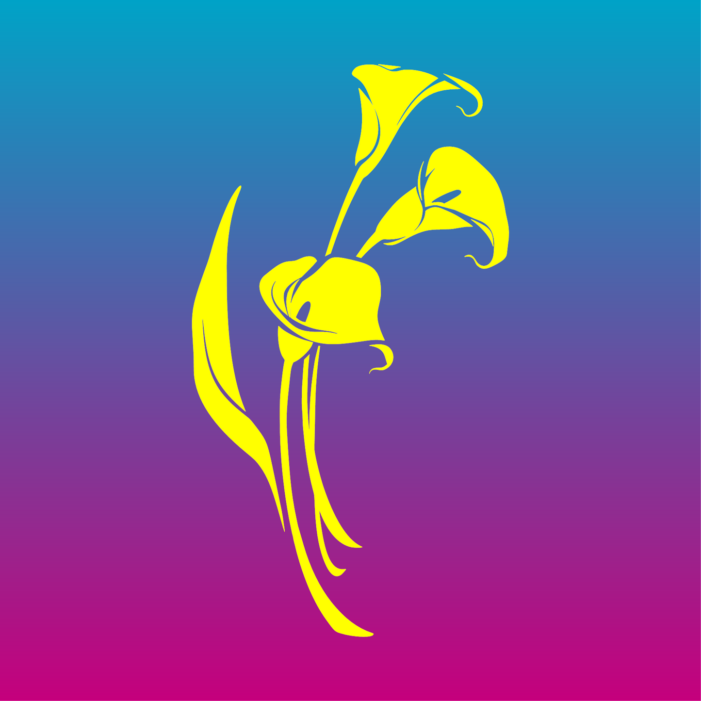 Sticker, Fleur de Calla 🌸✨