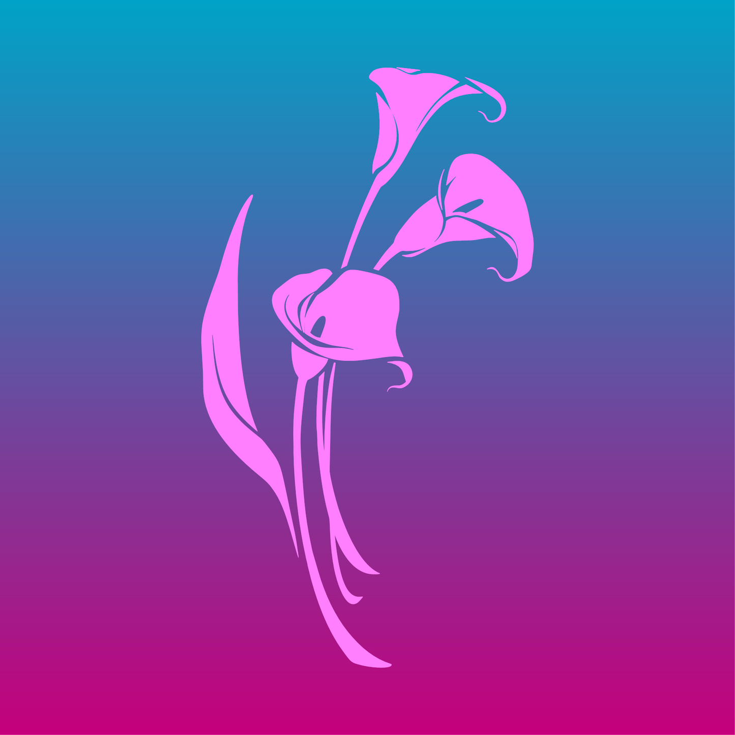 Sticker, Fleur de Calla 🌸✨