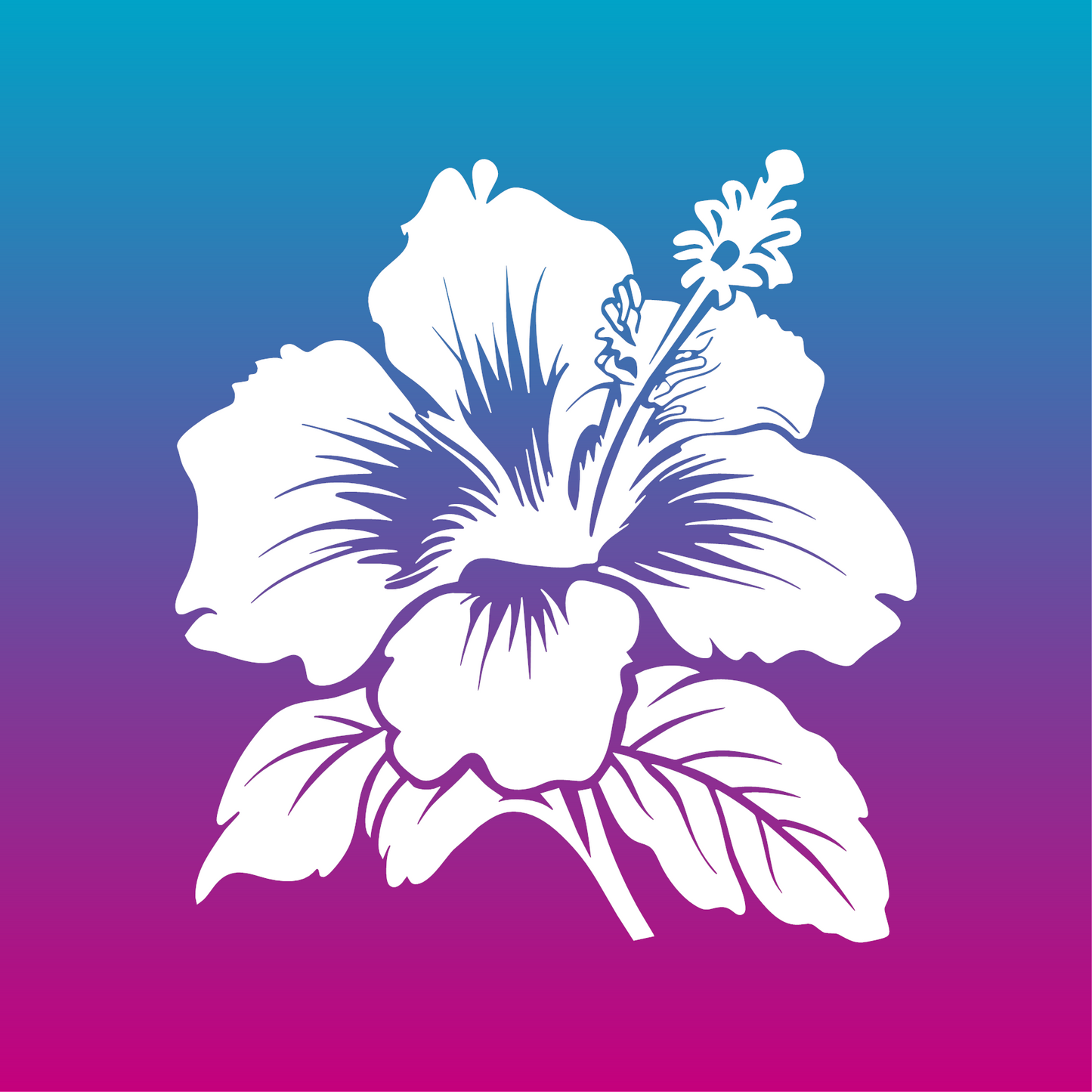 Sticker, Éclat Hibiscus 🌺✨
