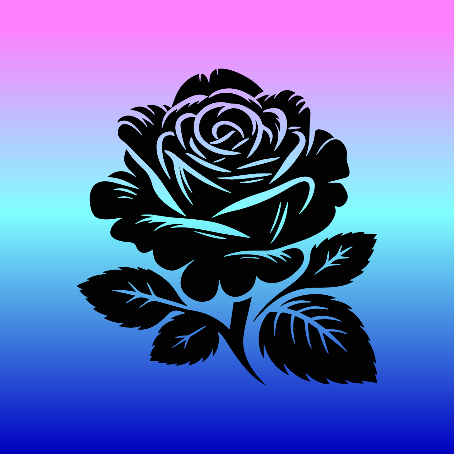 Sticker Élégance de Rose 🌹✨