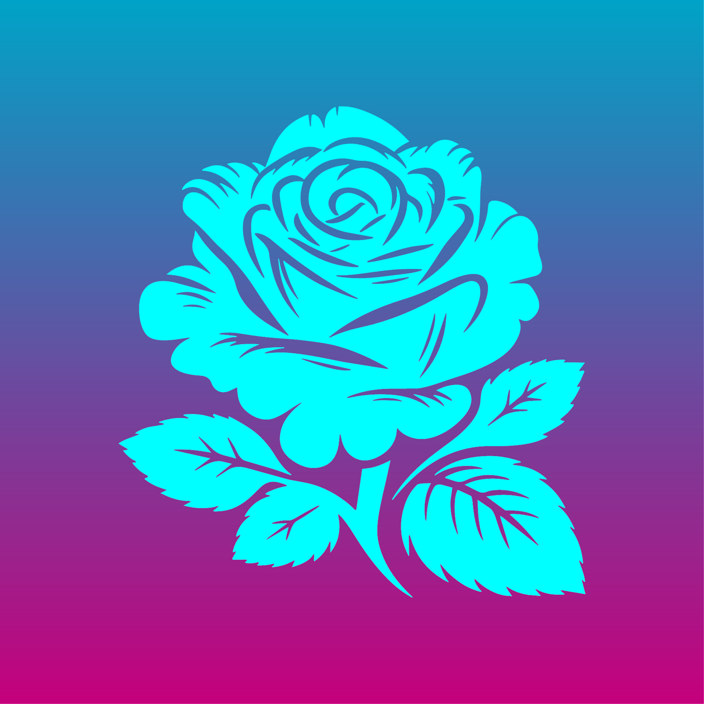 Sticker Élégance de Rose 🌹✨