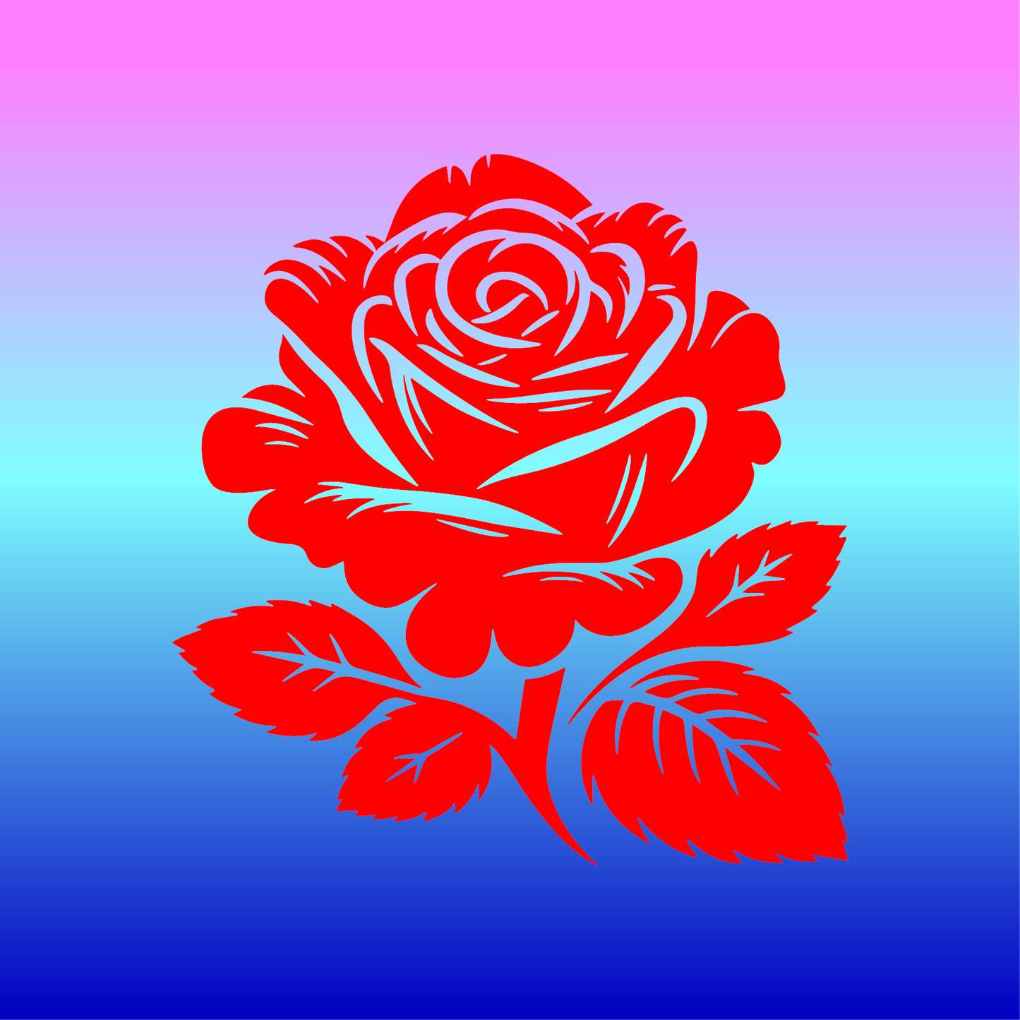 Sticker Élégance de Rose 🌹✨