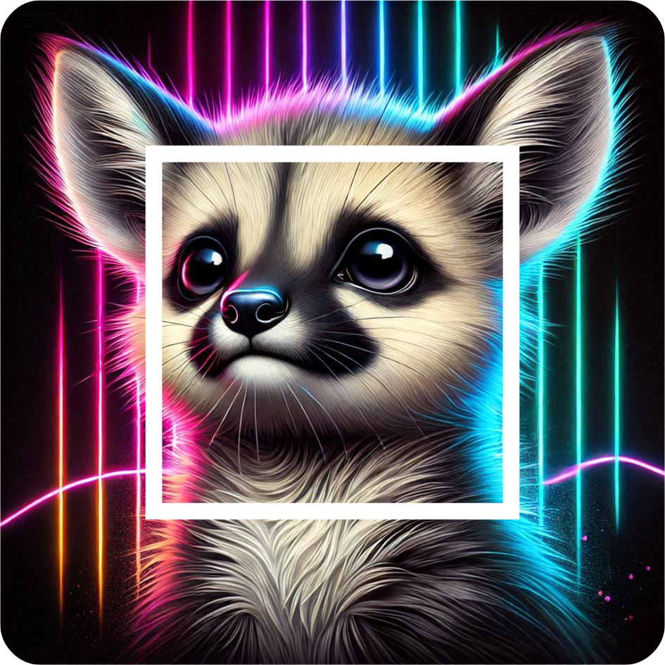Sticker, d'interrupteur animal mignon