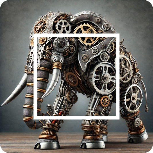 Sticker, d'interrupteur éléphant mécanique