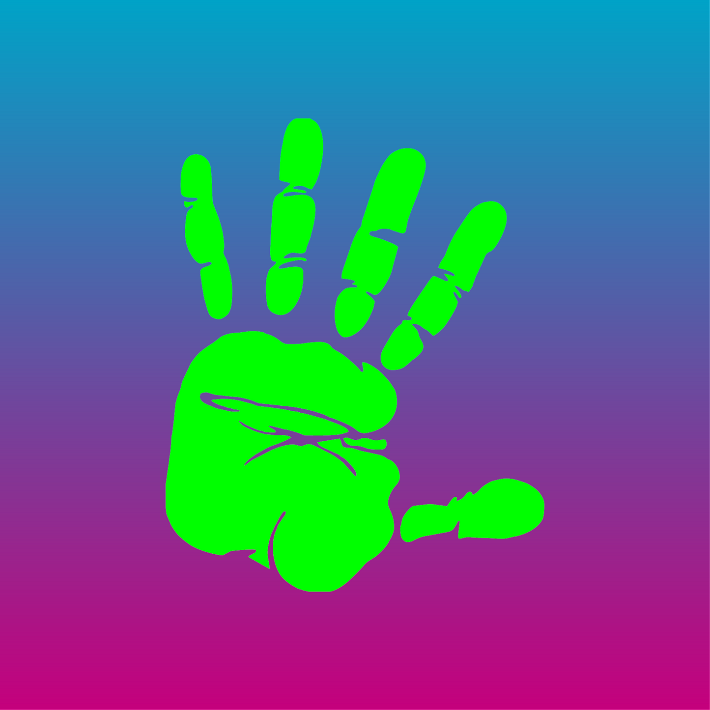 Sticker, Main Mystérieuse 🖐️✨