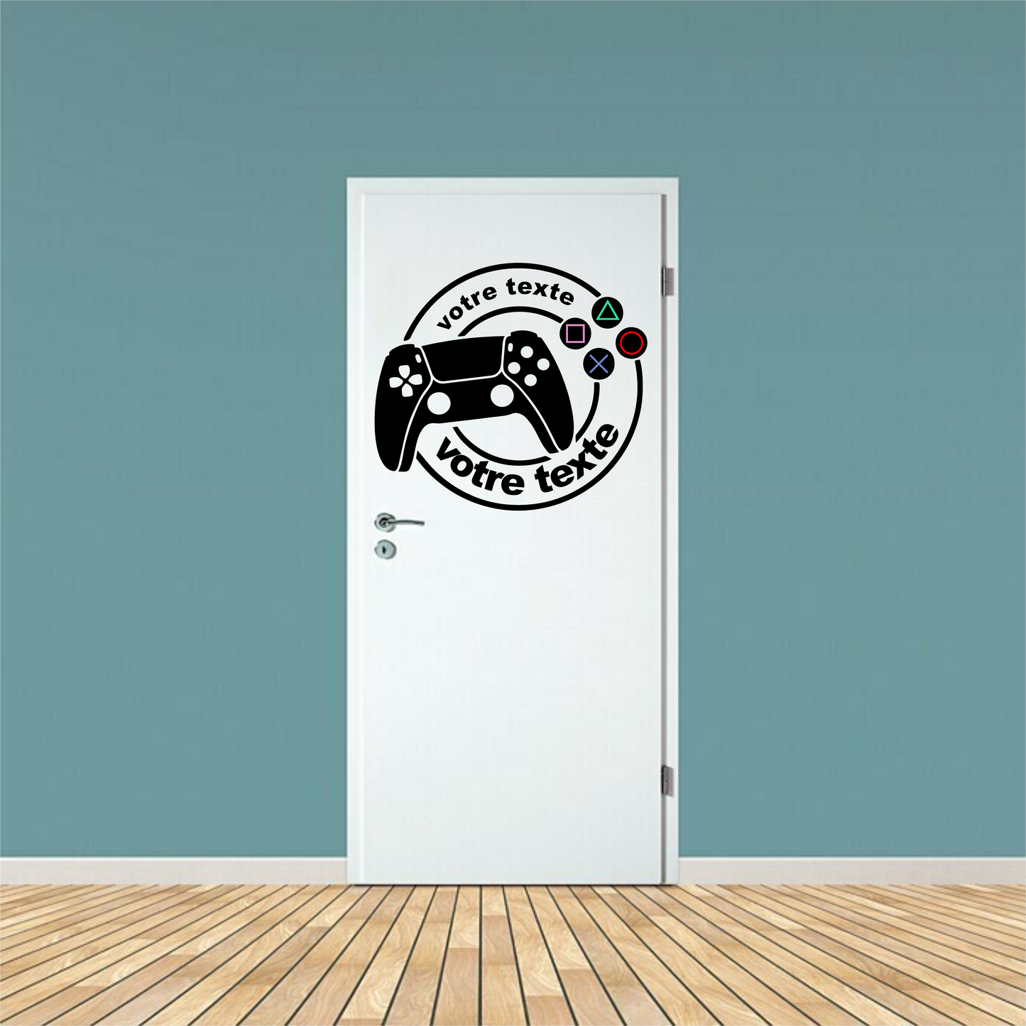 Sticker Personnalisable PS5 pour Porte 🚪✨