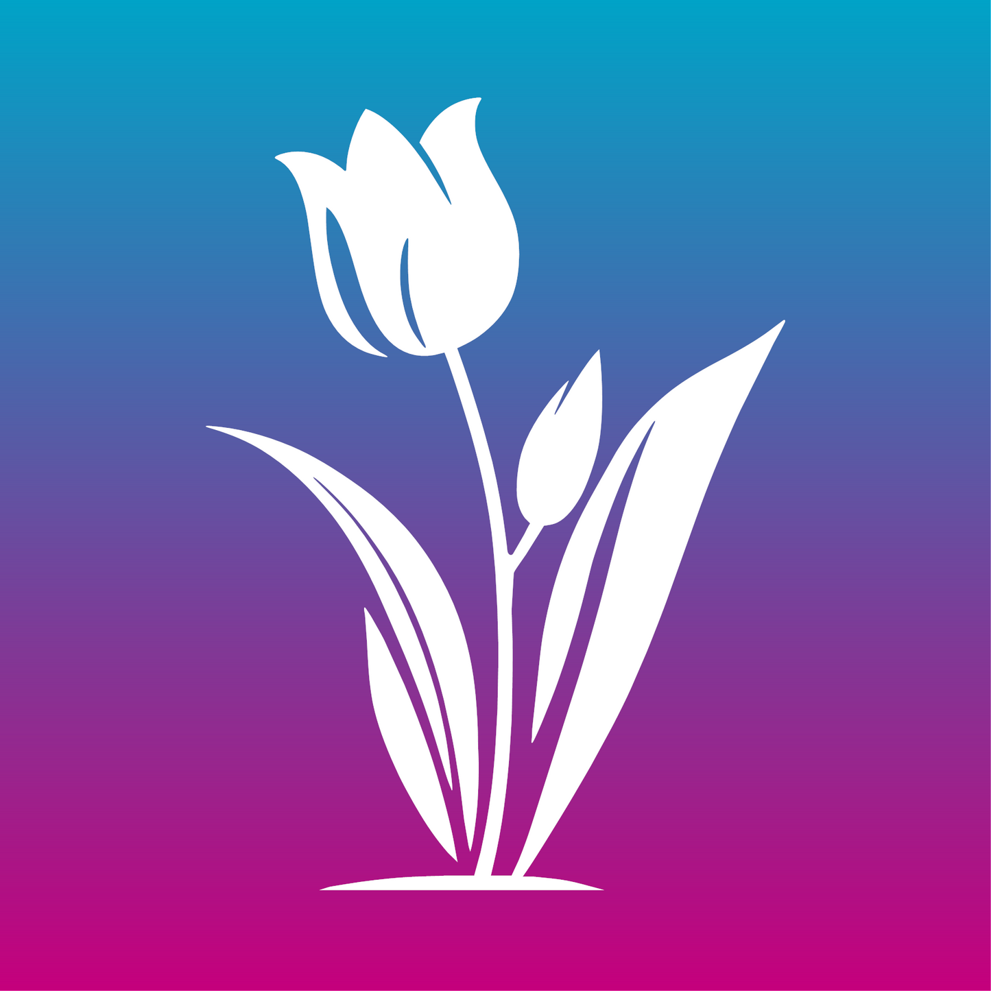 Sticker, Tulipe Élégante 🌷✨